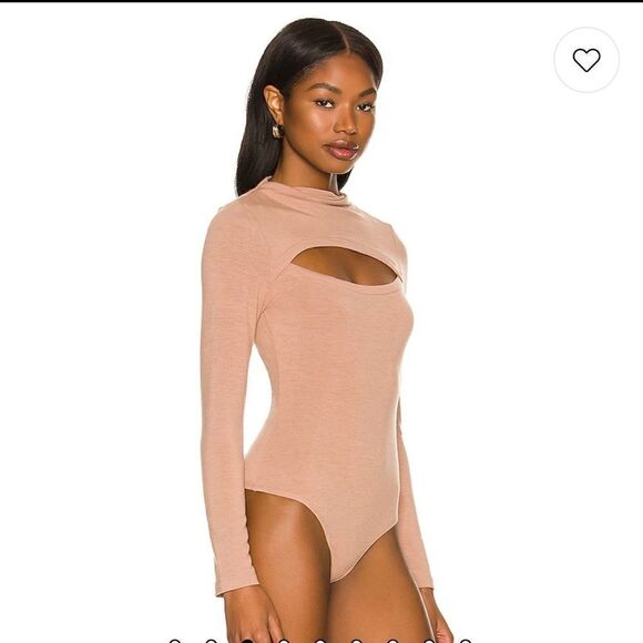 NWT ASTR The Label See Me Bodysuit Nude Small - Picture 6 of 14
